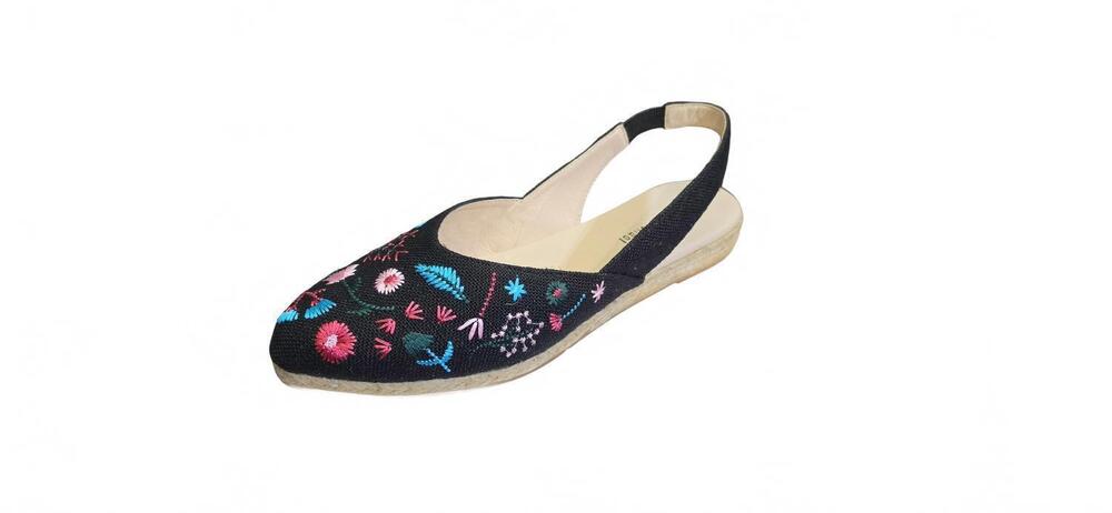 NEW ERIC MICHAEL women's bonita sandal in black